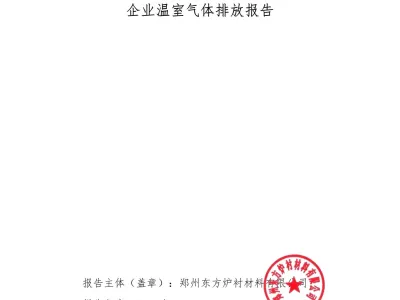 2024年度碳排放报告(企业温室气体排放报告)